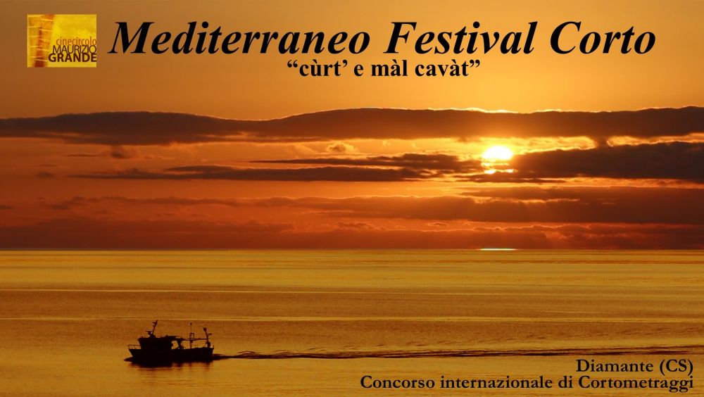 Logo of Mediterraneo Festival Corto "Cùrt e màl cavàt"